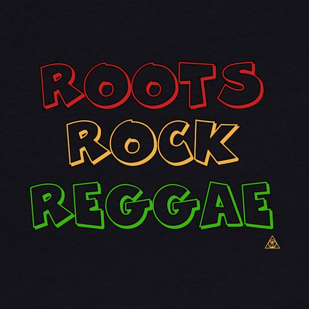 Roots Rock Reggae rasta colors by Odd Hourz Creative